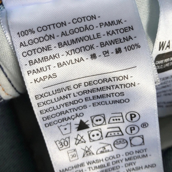 Levi‘s Premium Distressed Light Medium Wash Wedgie Jean Size 24 - Picture 9 of 14